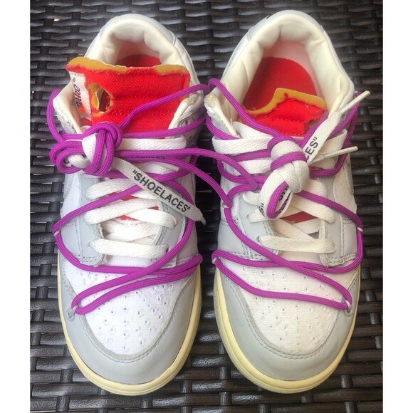 NIKE DUNK LOW OFF WHITE LOT 45 SIZE 5.5M main image 5